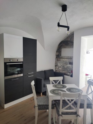 Foto della cucina Casa vacanza azzurra Lavarone