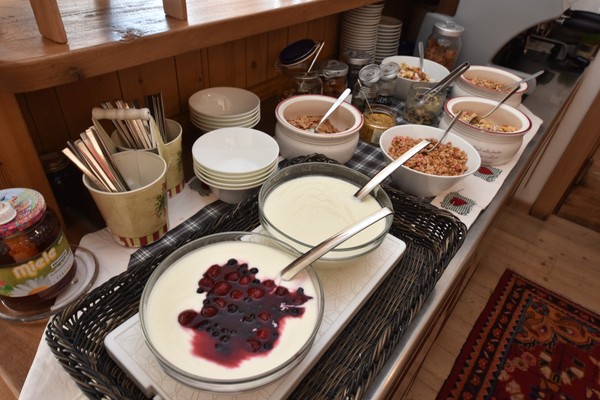 The breakfast Farmhouse Hotel Agritur Weiss
