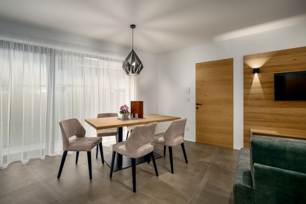 La zona giorno Apartments Baumann Living