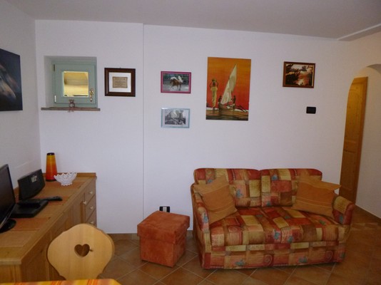 Der Wohnraum Ferienwohnung Marta Decrestina