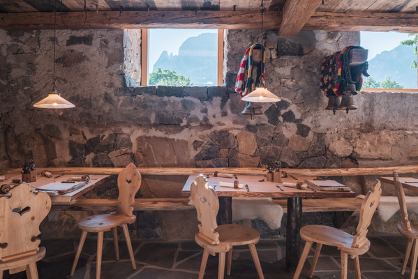 Il ristorante Fiè allo Sciliar Huberhof