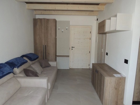La zona giorno Appartamenti Casa Prà Lisandro