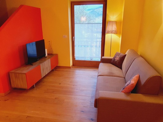 La zona giorno Appartamento Chalet di Mario