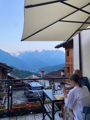 The restaurant Val di Zoldo - Fornesighe Locanda Nona Giò