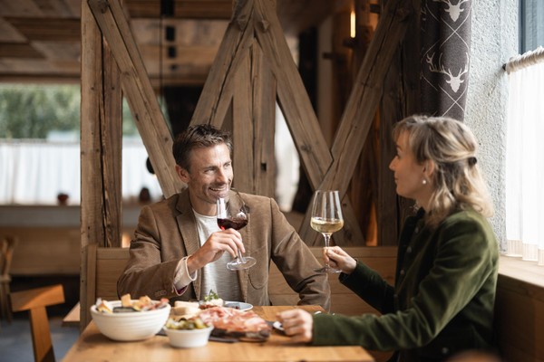 The restaurant Fiumes / Viums Plattnerhof Viums