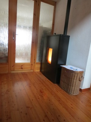 Das Wohnzimmer Ferienhaus Baita Sostasio