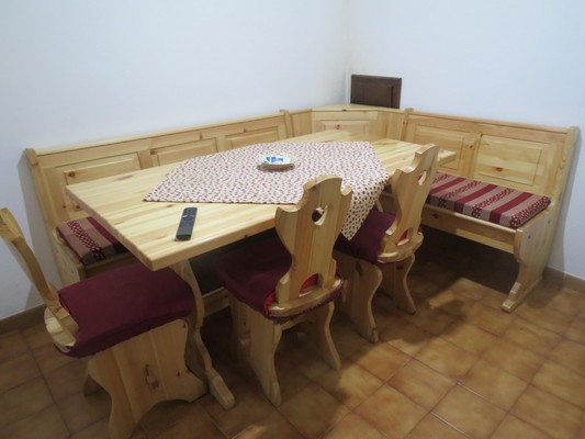 Der Wohnraum Ferienhaus Baita Sostasio