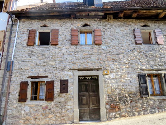Foto Außenansicht Ferienhaus Baita Sostasio