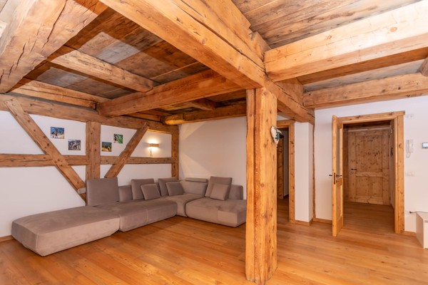 La zona giorno Appartamenti Arabba Exclusive Homes