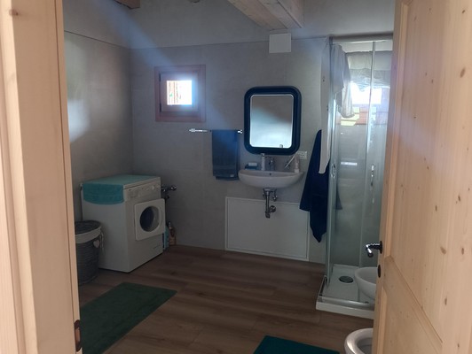 Photo of the bathroom B&B of Mazarol