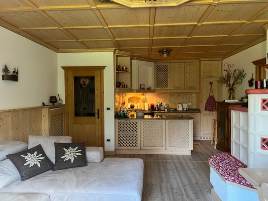 La zona giorno Appartamento Haus Gajia