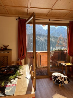 La zona giorno Appartamento Haus Gajia