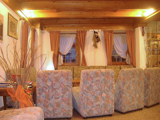 Die Gemeinschaftsräume Garni-Hotel Villanova