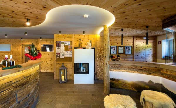 Die Gemeinschaftsräume Hotel Chalet Dolomites