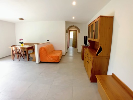 La zona giorno Appartamento Miele di Pino