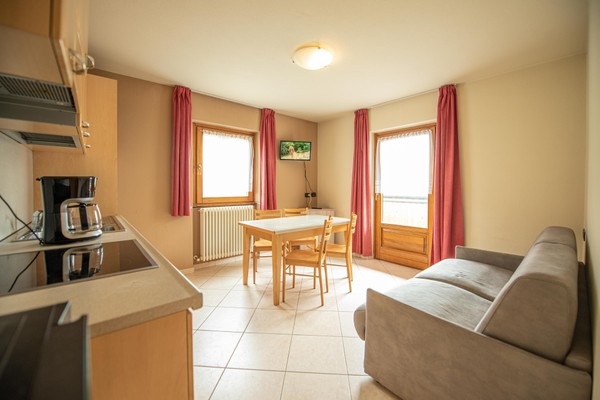 Der Wohnraum Ferienwohnung Bait da Pedrin