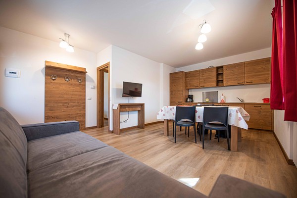 The living area Apartments Chalet Real Wood Pemont