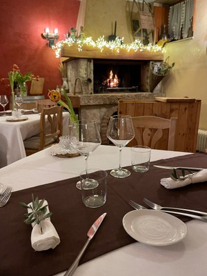 The restaurant Asiago Tre Fonti