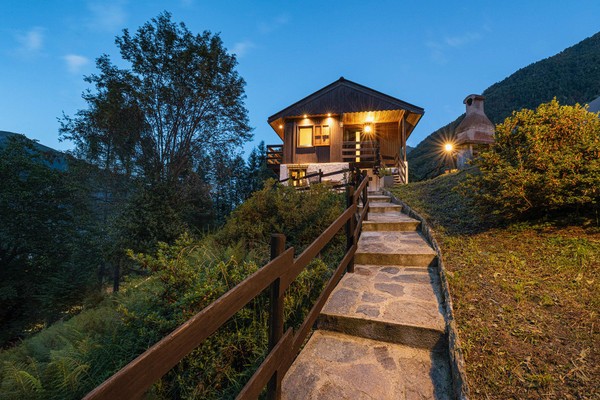 Foto Außenansicht Ferienhaus Chalet Monterosa