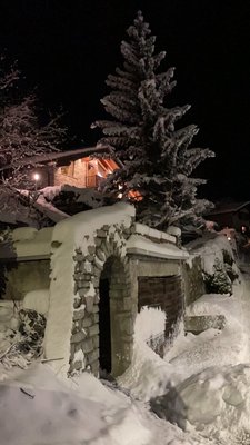Foto invernale di presentazione Appartamenti My Dream a Saint Oyen