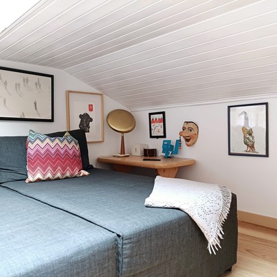 Der Wohnraum Ferienwohnung Casa Utol