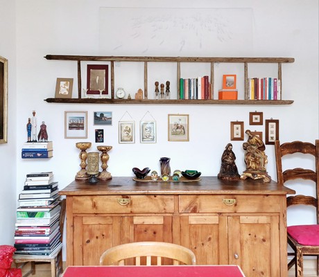 Der Wohnraum Ferienwohnung Casa Utol