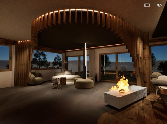 The common areas Bed & Breakfast Dolomites Resort Formie'