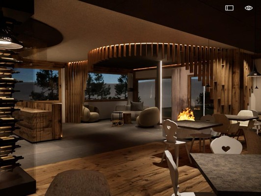 The common areas Bed & Breakfast Dolomites Resort Formie'