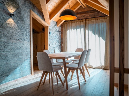 La zona giorno Vivi Suites&Spa - Boutique Guest House Molveno