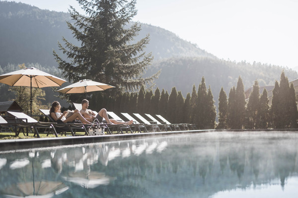 Photo of the outdoor swimming pool