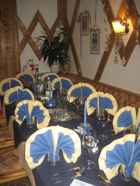 The restaurant Corvara Maria