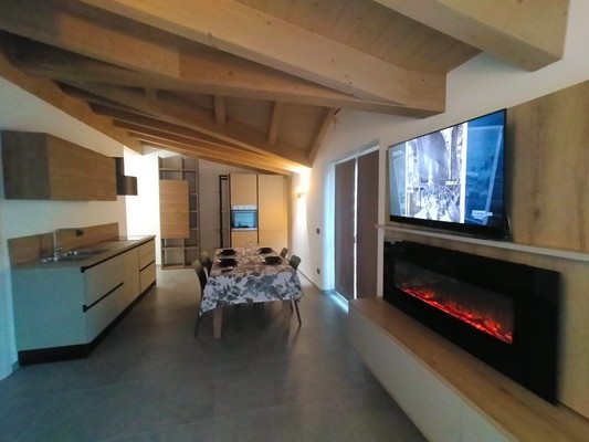 Der Wohnraum Residence Ca del Brenz