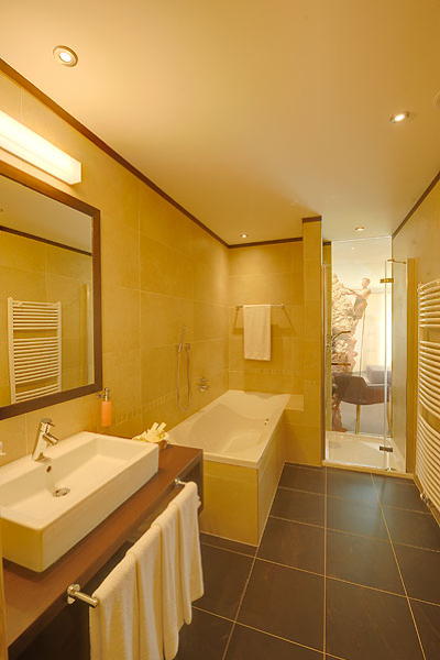 Foto del bagno Alpenheim Charming & SPA Hotel