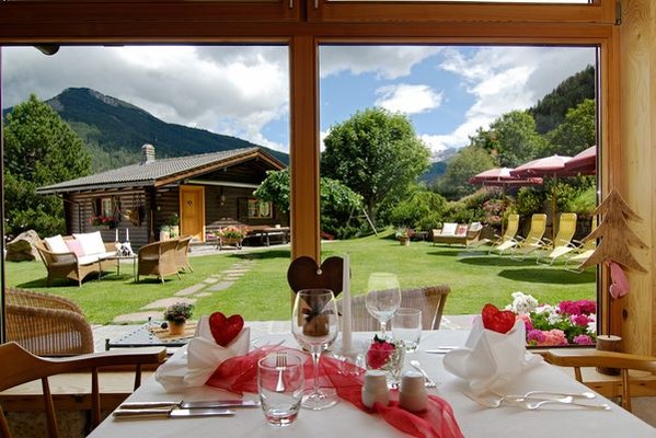 Il ristorante Ortisei Alpenhotel Rainell