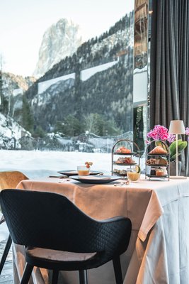 Il ristorante Ortisei Alpin Garden Luxury Maison & Spa