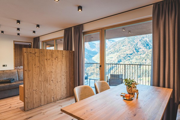 The living area Lahnerhof Chalets