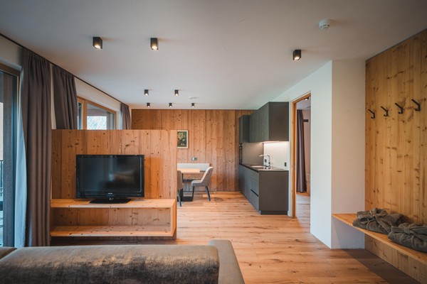 The living area Lahnerhof Chalets