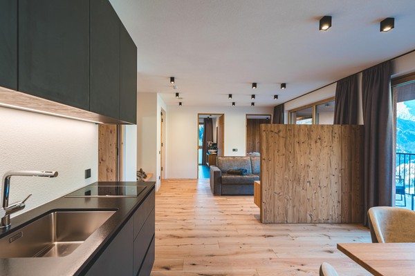 Photo of the kitchen Lahnerhof Chalets