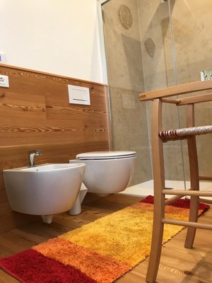 Foto del bagno Affittacamere Al Tiglio Di Vissà