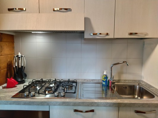 Foto der Küche Chalet Girandola Preone
