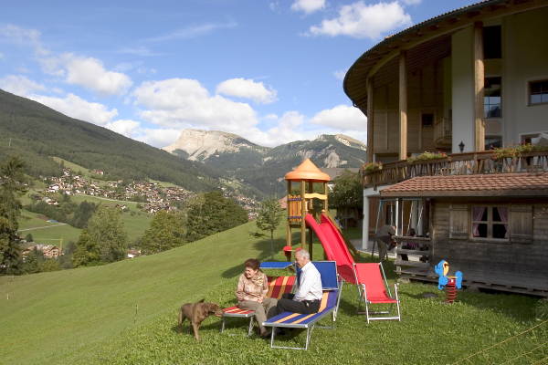 Foto del giardino Ortisei