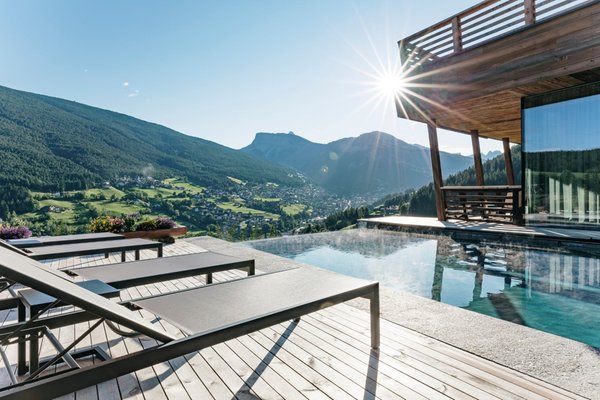 Photo of the outdoor swimming pool