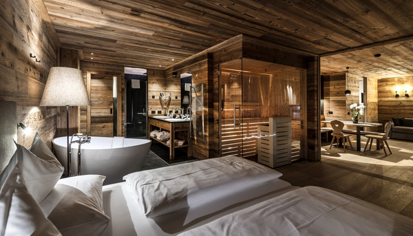 Foto vom Zimmer B&B + Ferienwohnungen Lüch da Rönn - Chalet Cogolara