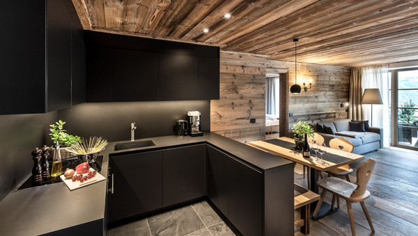 Foto der Küche Lüch da Rönn - Chalet Cogolara