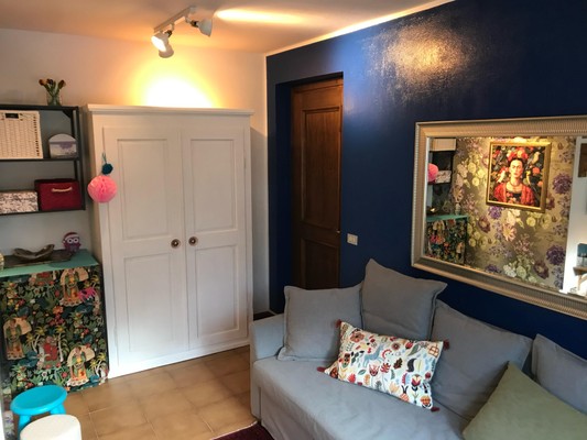 Das Wohnzimmer Ferienwohnung La Casa di Frida
