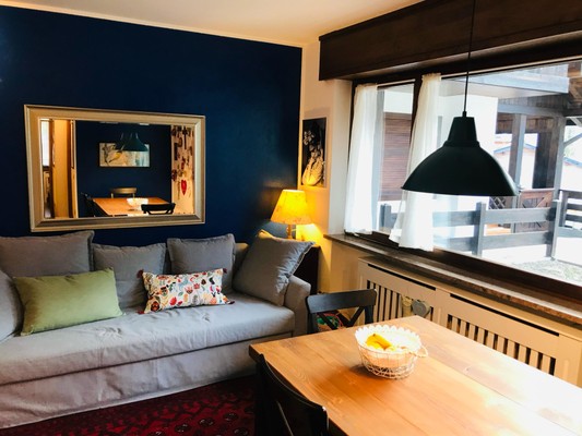 Das Wohnzimmer Ferienwohnung La Casa di Frida