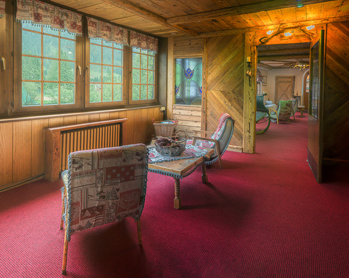 Die Hotelhalle