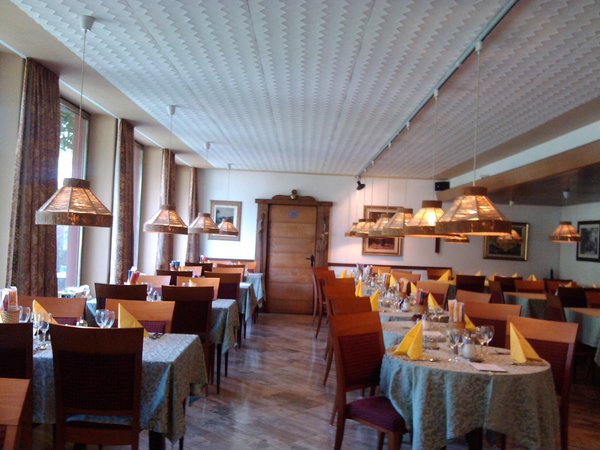 Il ristorante Ortisei Villa Emilia