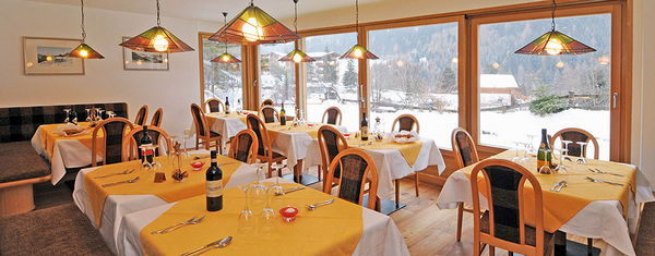 Das Restaurant St. Ulrich Villa Brunello