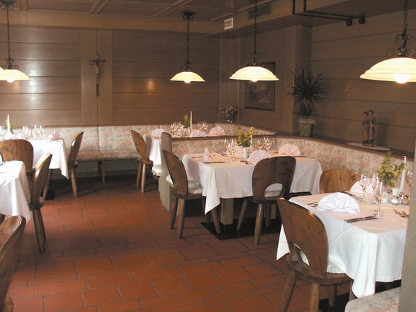 Il ristorante Ortisei Villa Luise